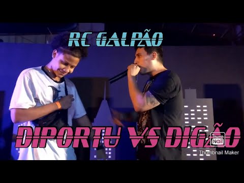 DIPORTU VS DIGÃO SEMIFINAL RODA CULTURAL DO GALPÃO CULTURAL ED 5