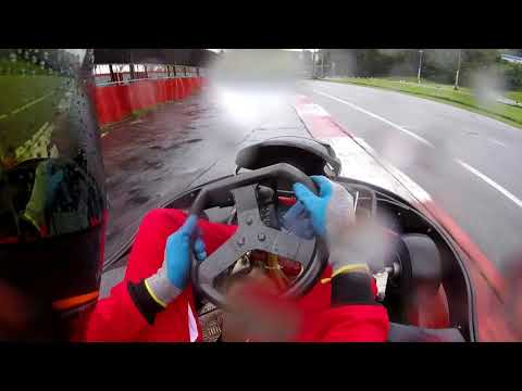 Kart - 6ª  Etapa CDKA - Aldeia da Serra - Guilherme Sarro - CHUVA