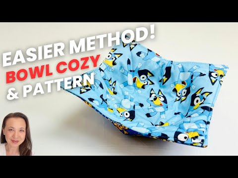 How to make a Quilted Bowl Cozy – Best Method for a Perfect Finish - Beginner Friendly