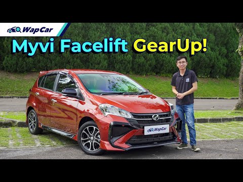2022 Perodua Myvi Facelift GearUp Body kit in Malaysia, Too Much is Just Right?| WapCar