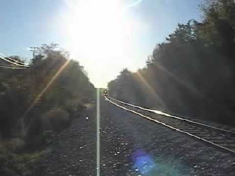 Terry Lee Bolton Filming Big Ol Train Video Almost Hit By A Train