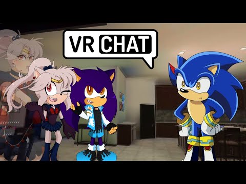 (Origin Story) MEETING THE FUSIONHOG!! Sailor Peace and Chris Meet Dimensional Alex - VRChat