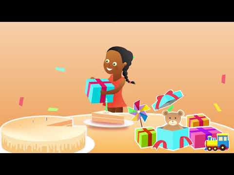 Comptine pour bébé avec le prénom Lamia - Joyeux Anniversaire