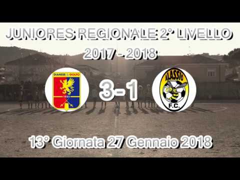 JUNIORES REGIONALE 2° LIVELLO 13° Giornata Dianese&Golfo - Alassio 3 - 1