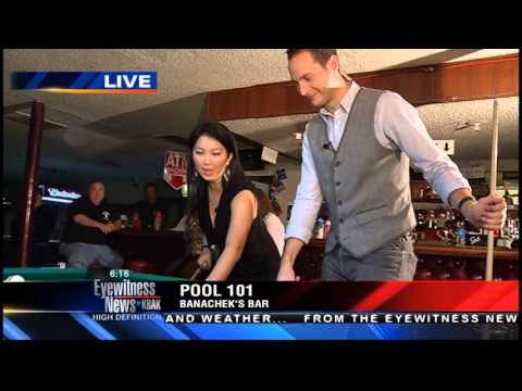 KBAK/KBFX - Pool 101 with Jeanette Lee, aka The Black Widow