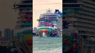Norwegian Aqua 🛳️ #cruiseship #cruise #vacation #shorts #short #yt #like #share #comment #subscribe