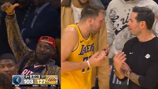 Download lagu JJ Redick and LeBron troll Luka Doncic for missing FT and finishing on 49pts 😂 mp3