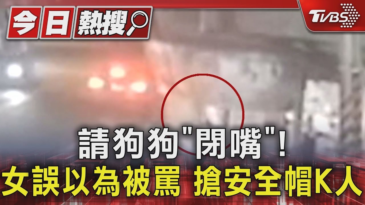 請狗狗「閉嘴」!女誤以為被罵 搶安全帽K人