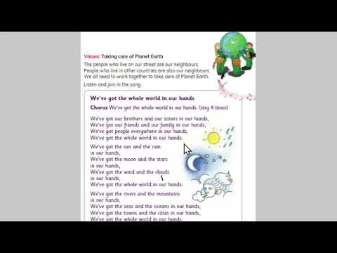 We've got the whole world in our hands -song