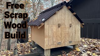 Building an Outdoor Cat Shelter For An Undeserving Cat