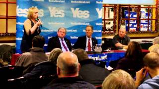 preview picture of video 'Yes Grangemouth Launch, 12.11.13. Part 2.'
