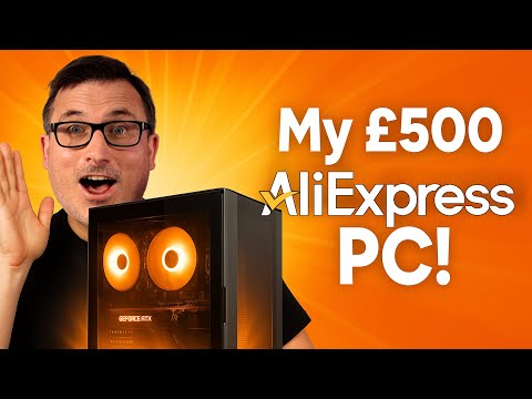 £500 Gaming PC with ONLY AliExpress Parts = SHOCKING result!