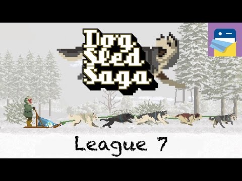 Dog Sled Saga: League 7 5-Dog Race & iOS iPhone 6S Gameplay Walkthrough (by Dan FitzGerald) - YouTube