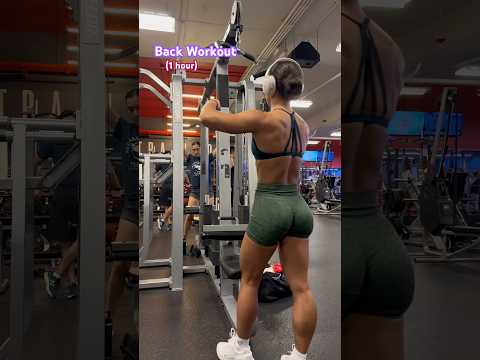 THE PERFECT BACK WORKOUT! #backworkout #upperbodyworkout #gymlife