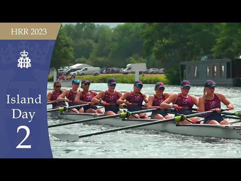 University of Pennsylvania 'B', USA v Edinburgh University 'B'  - Island | Henley 2023 Day 2