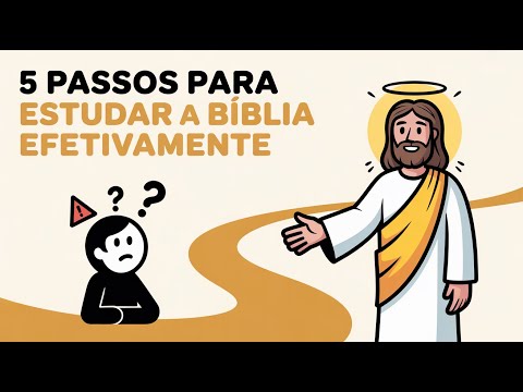 5 Passos Para ESTUDAR a Bíblia de Forma Eficaz (Cresça Espiritualmente)