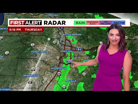 First Alert Thursday evening FOX 12 weather forecast (8/17)