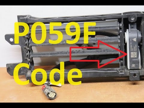 Causes and Fixes P059F Code: Active Grille Air Shutter Performance