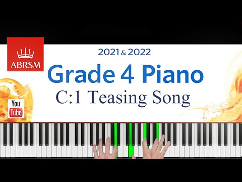 ABRSM 2021-2022 Grade 4, C:1. Teasing Song ~ Béla Bartók. Piano exam piece