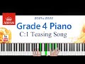 ABRSM 2021-2022 Grade 4, C:1. Teasing Song ~ Béla Bartók. Piano exam piece