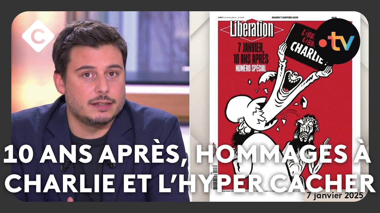 10 ans après, hommages à Charlie Hebdo et à l’Hyper Cacher - Le 5/5 - C à Vous