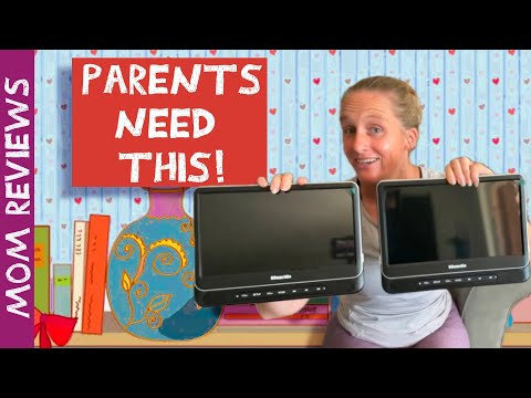 Best Car DVD Players for Kids? Full Review of GOnavidio 12” Dual Screens