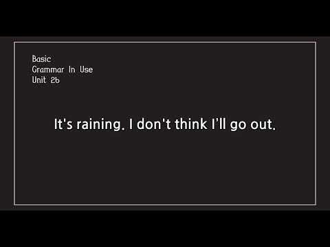 Unit 26 Basic Grammar In Use