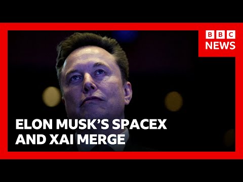 馬斯克SpaceX與xAI合併！BBC新聞獨家報導 (Elon Musk's SpaceX and xAI merge | BBC News)