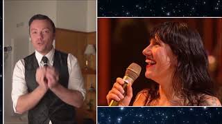 Elisa e Tiziano Ferro in &quot;Happy Xmas (War Is Over)&quot; live - dicembre 2023