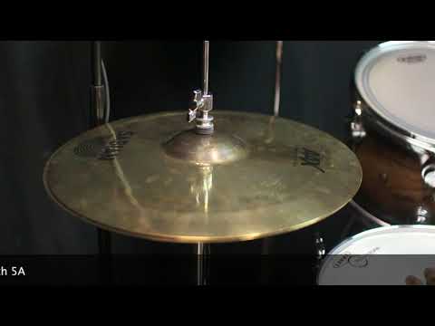 USED Sabian 16" AAX X-Plosion Hats - 1411g/1593g