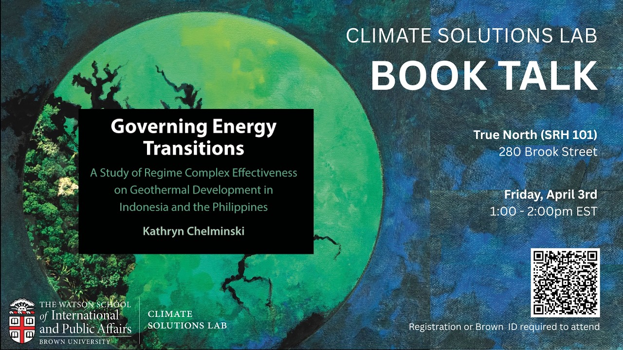 Kathryn Chelminski — Governing Energy Transitions