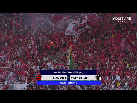 JOGO COMPLETO | Flamengo 3 x 1 Atlético-MG | Final Copa do Brasil 2024 (Jogo da Ida) | SporTV 4K