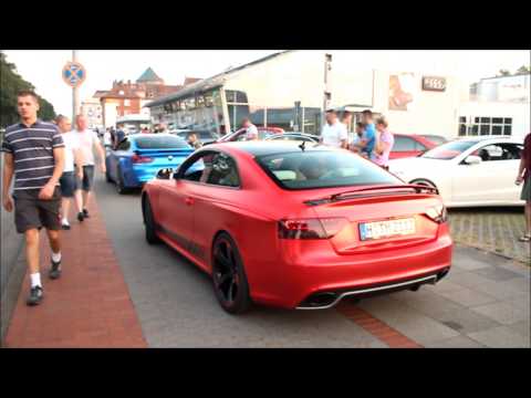 FOSTLA matteblue BMW M6 F13 Hamann, chrome red Audi RS5 and 700 hp red E63 AMG