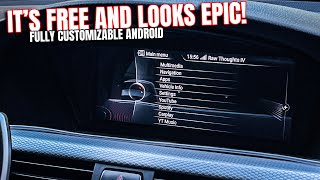BEST Android Launcher for YOUR BMW: LOOKS SO FACTORY