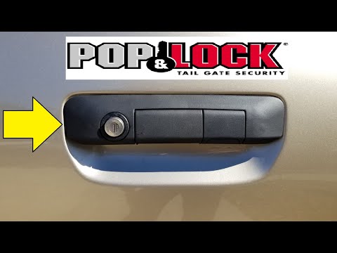 POP & LOCK Tailgate Lock Installation Toyota Tacoma Model PL5500 pt 23