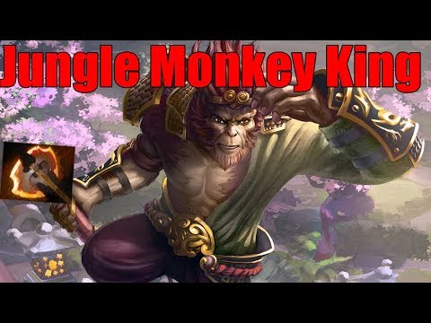 DoTa 2 How To Jungle Monkey King Fast BF