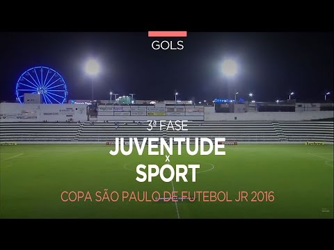 2016 Copa S. Paulo  Sub 20 Sport 1 x 0 Juventude