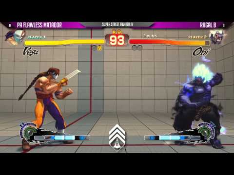 Flawless Matador (Claw) VS. Rugal (Oni) - Xanadu Games Monthly - SSF4:AE - 3/8/2014 - @airjuggle