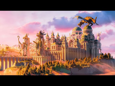 [Minecraft Timelapse] Wizards, Dragons, and Spartans | Citadel by Varuna | 4K 60 FPS
