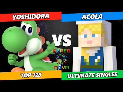 Supernova 2024 - Yoshidora (Yoshi) Vs. Acola (Steve) Smash Ultimate Tournament