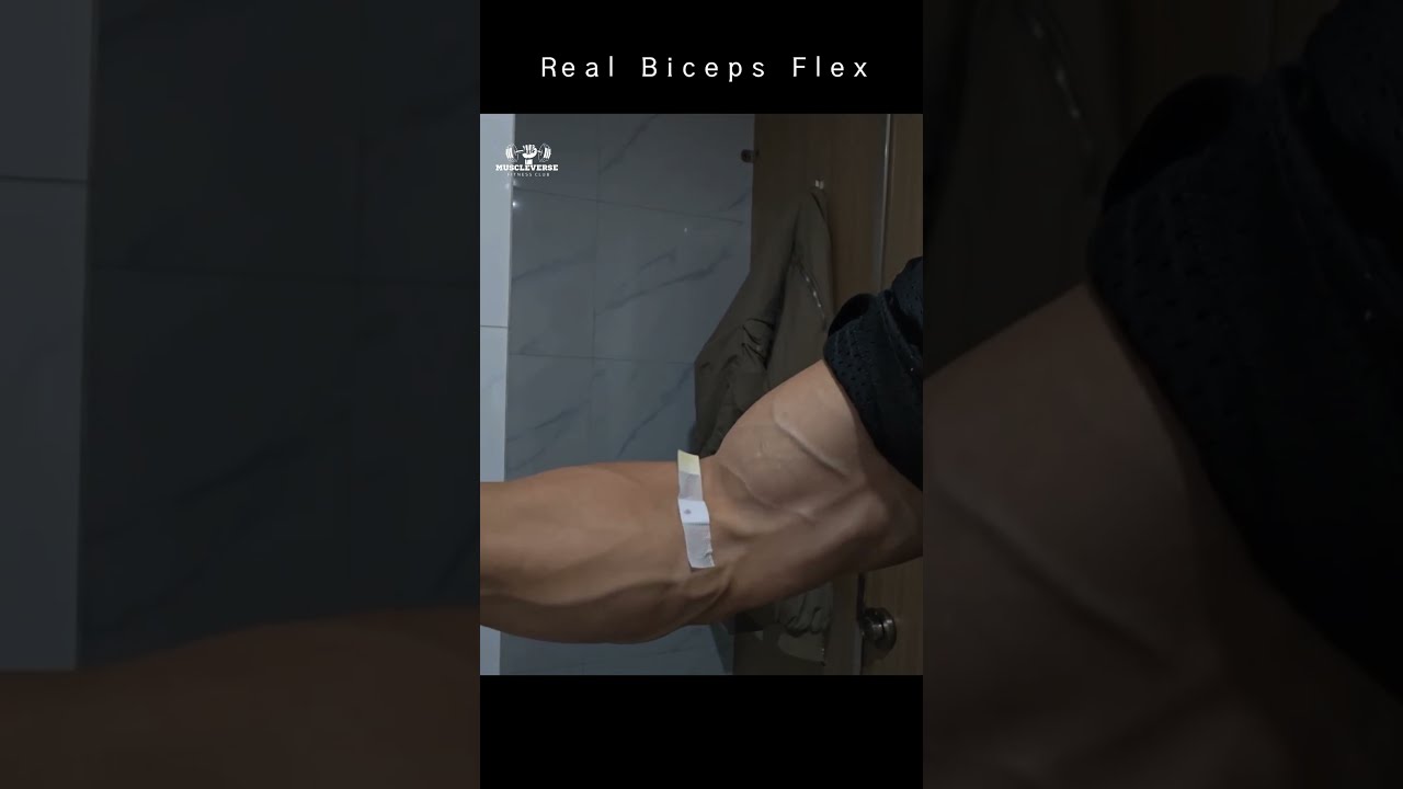 Insane Bicep Peak Flex And Vascularity Muscleverse Fitness Club