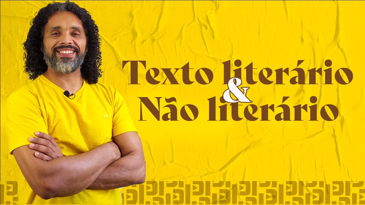 TEXTO LITERÁRIO E NÃO LITERÁRIO #literatura
