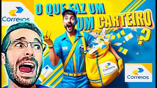 Concurso Correios: COMO É TRABALHAR CORREIOS? O QUE FAZ UM CARTEIRO?