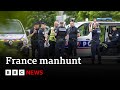 France manhunt continues as prisoner escapes after ambush | BBC News