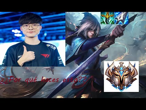 ¿¿¿Por qué FAKER spamea Talon en Challenger de Korea???