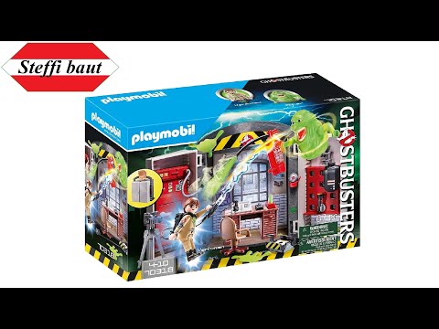 Playmobil Ghostbusters 70318 Play Box unboxing & build