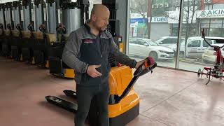 Paftar ES1520E Tam Akülü İstif Makinesi Kullanımı ve Teknik Özellikler