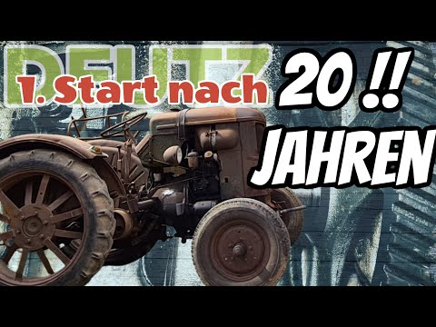 #DEUTZ Oldtimer | Erster Start nach 20 Jahren | Springt er überhaupt an ? Der 514 muss jetzt laufen!