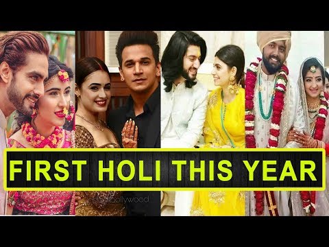 Top 14 Indian TV Couples Who Will Celebrate Their First Holi This Year Video
