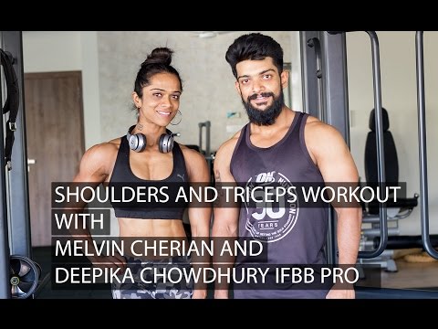 A killer shoulder and triceps workout with Deepika Chowdhury, IFBB pro